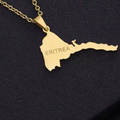 Eritrean Map (W/ Eritrea written in it)